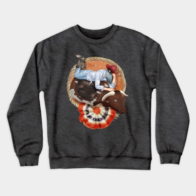 Orville Peck Crewneck Sweatshirt by Alejandro Os Art